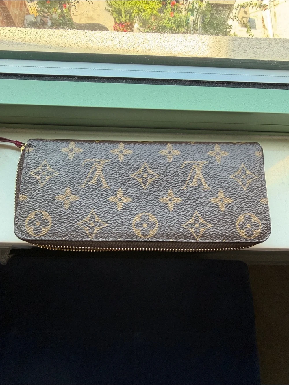Louis Vuitton Monogram Canvas Long Zip Wallet